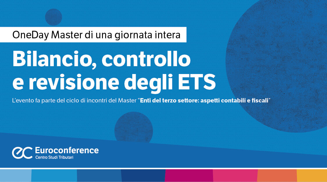 Immagine Bilancio, controllo e revisione degli ETS | Euroconference